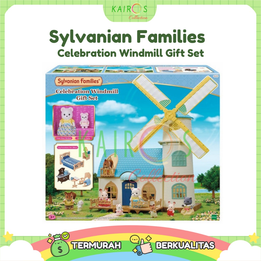 Sylvanian Families Celebration Windmill Gift Set