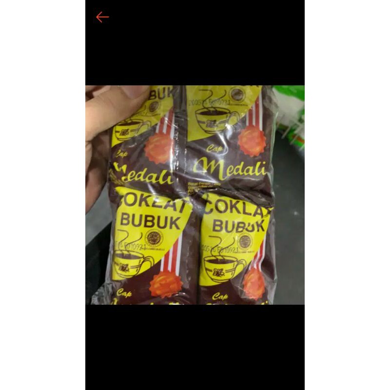 

coklat bubuk medali