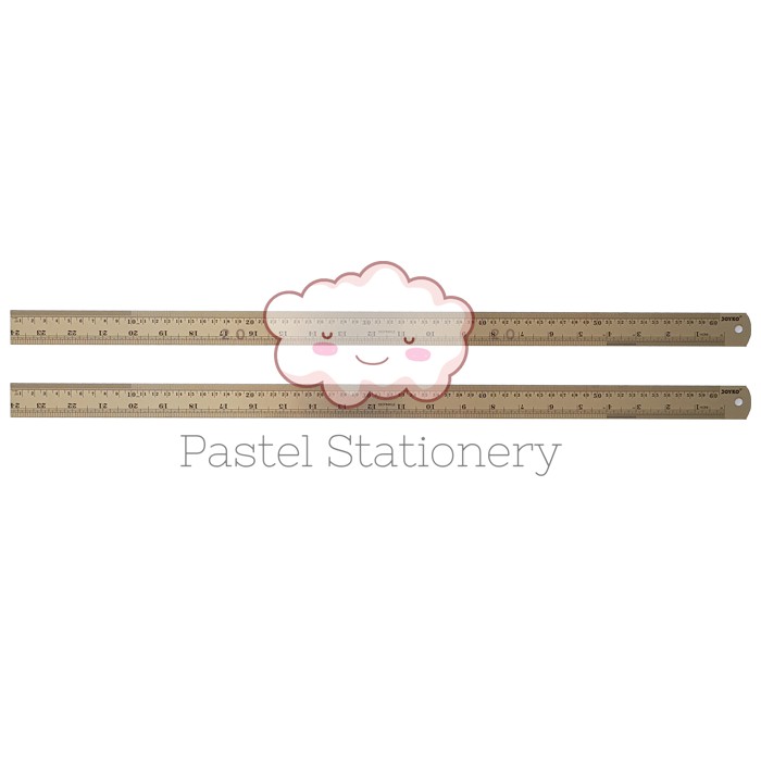 

Penggaris Besi Joyko 60cm - Stainless Steel Ruler Joyko RL-ST60 60 cm