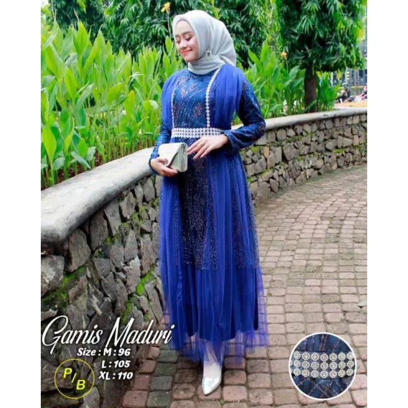 PRODUK OROGINAL/GAMIS KONDANGAN MEWAH/GAMIS MADURI/BY PB