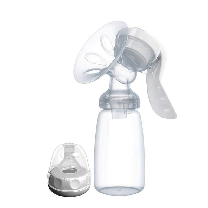 150ml Botol Susu Asi Manual Breast Pump Milk Suction Nipples Pump Storage