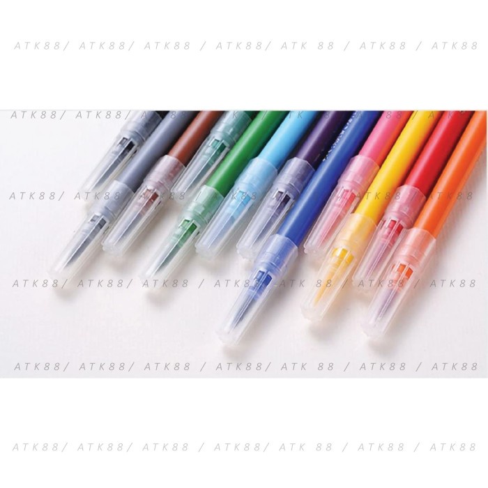 

kaligrafi-perlengkapan- faber-castell calligraphy brush pen set 12 -perlengkapan-kaligrafi.