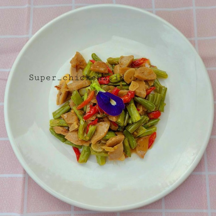 

lauk pauk tumis buncis bakso sapi