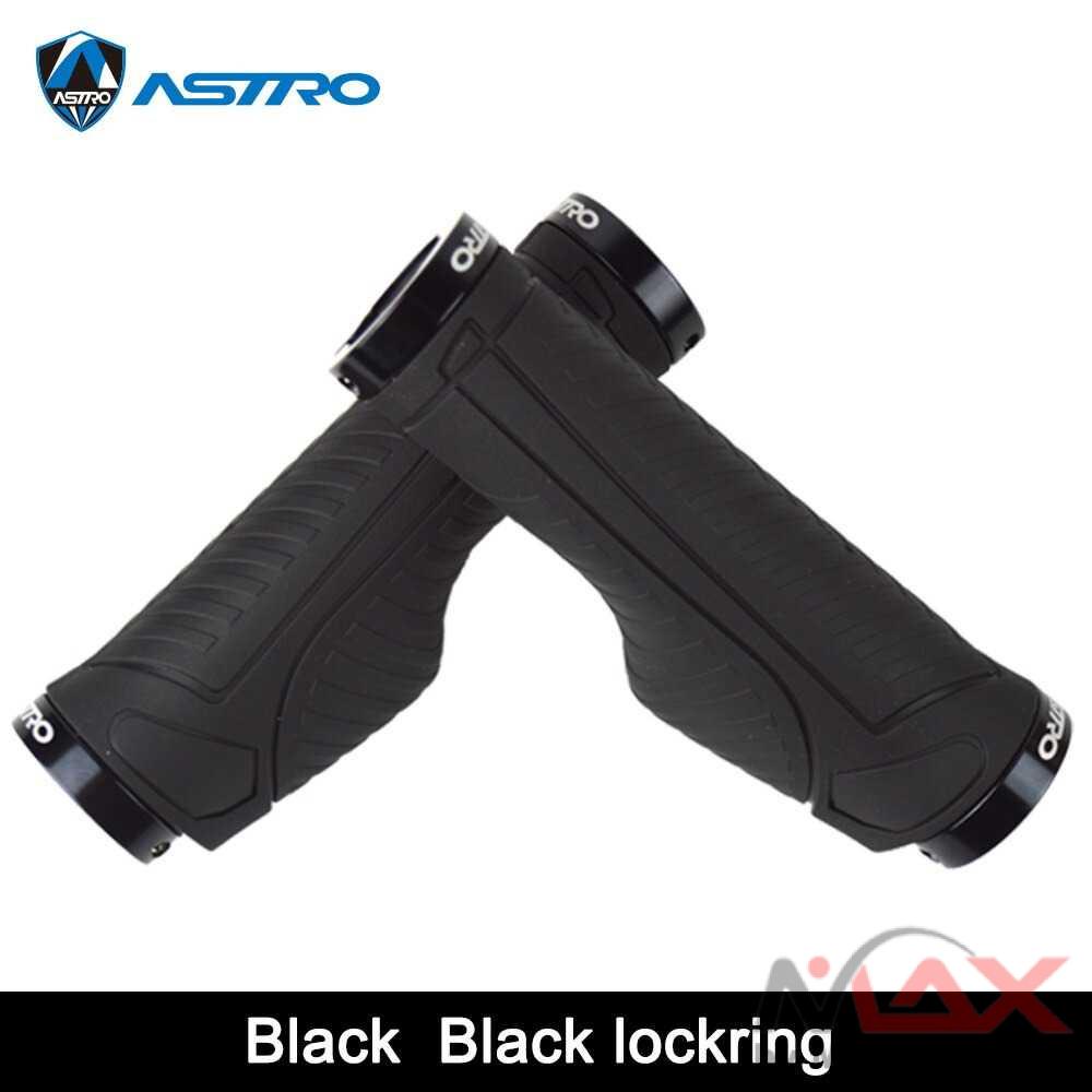 ASTROBIKE Grip Gagang Sepeda Ergonomic Handlebar Rubber - G120 Warna Hitam