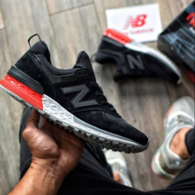 New Balance 574 Sport Sepatu Sport Pria Remaja Anak Dewasa Kekinian Hits Casual Santai Murah 2019