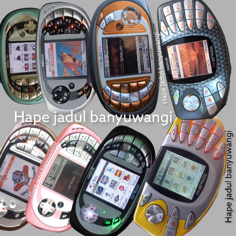 ⭐⭐⭐⭐⭐antik langka Nokia N GAGE QD klasik clasic HP jadul rare item Second original bukan refurbis, n