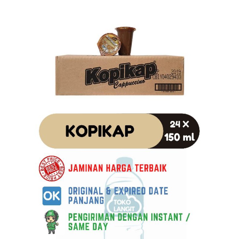 

KOPIKAP 150 ML (24 CUP/KARTON)