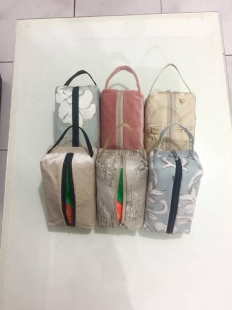 Tissue pouch dompet tissue besar meja gantung kamar mandi mobil pouch tissue besar