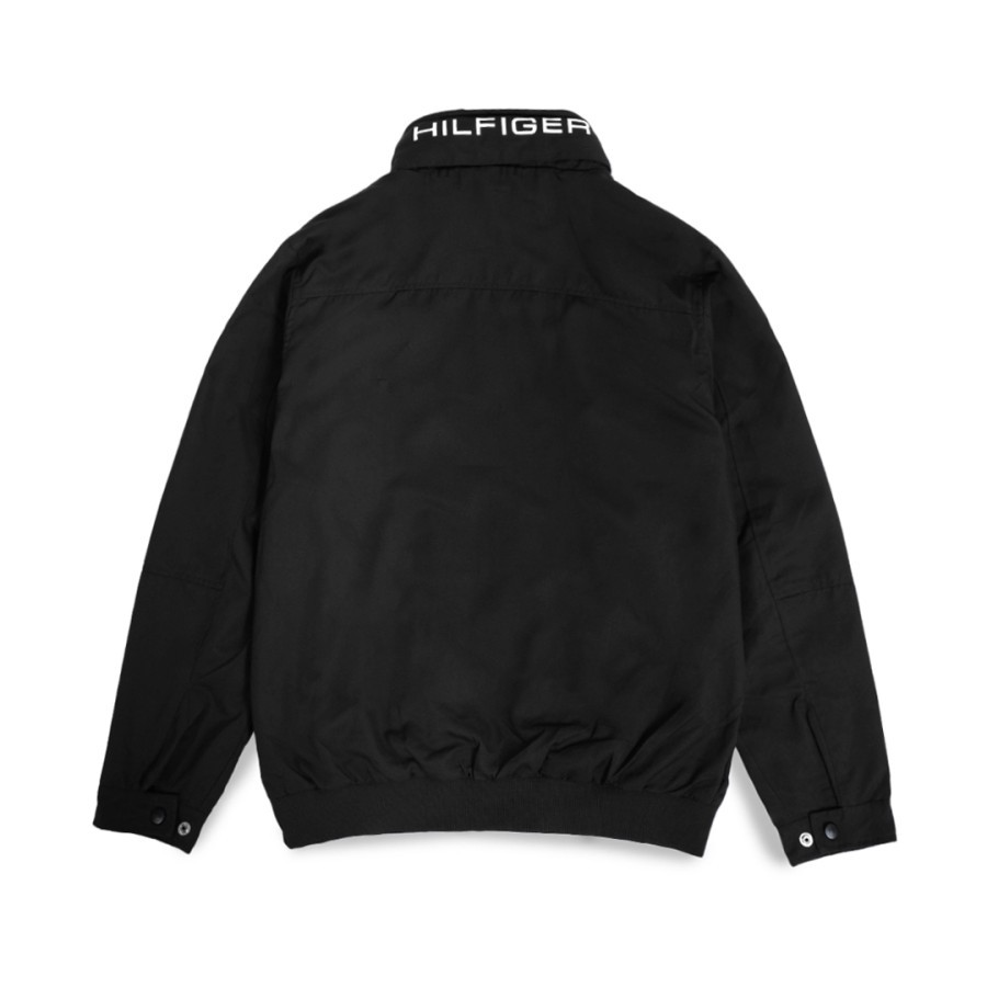 Tommy Hilfiger THF Military Harrington Jacket Black