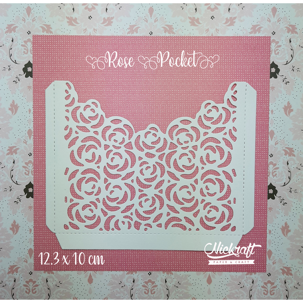 

ROSE POCKET - Bahan Scrapbook Amplop Envelope