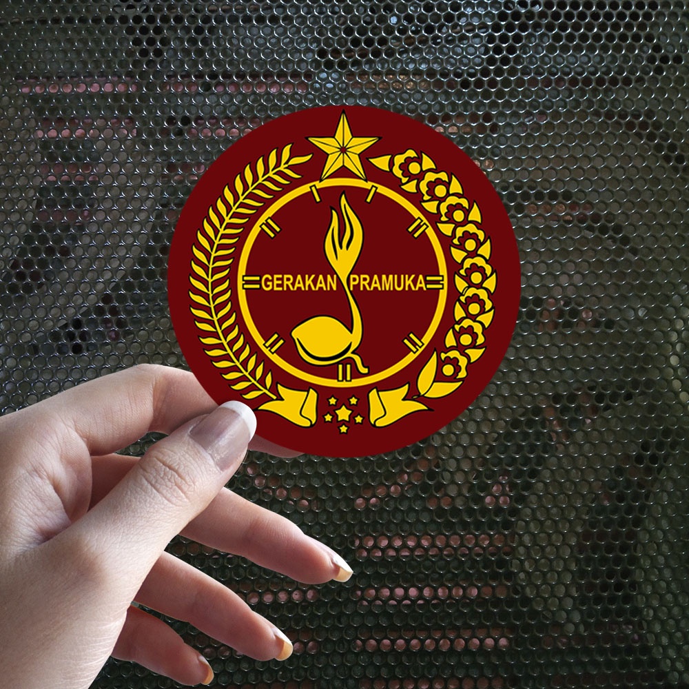

Sticker Decal Vinyl Tahan Air Logo Pramuka