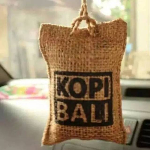 (1 pc) Parfum mobil dan ruangan Biji kopi asli KOPI BALI