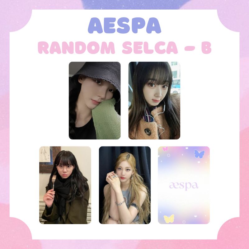 [AESPA] PHOTOCARD AESPA SELCA CUTE #1