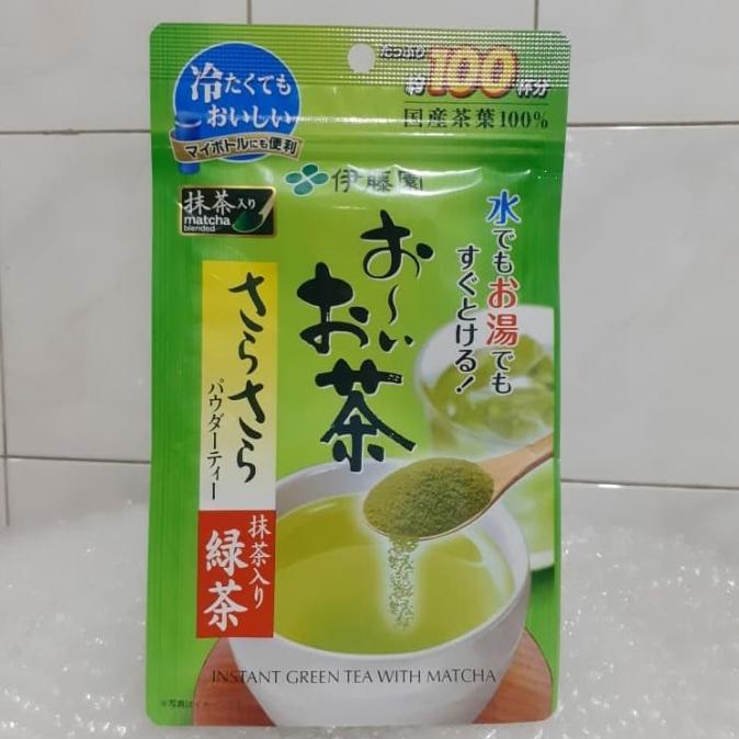 

(BISA COD) ITO EN Instant Green Tea with Matcha Powder 80 gr/ 100 Cups TERLENGKAP Kode 132