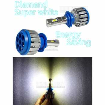 Lampu Mobil Depan Headlight LED H4 H11 SMD 2PCS Mo