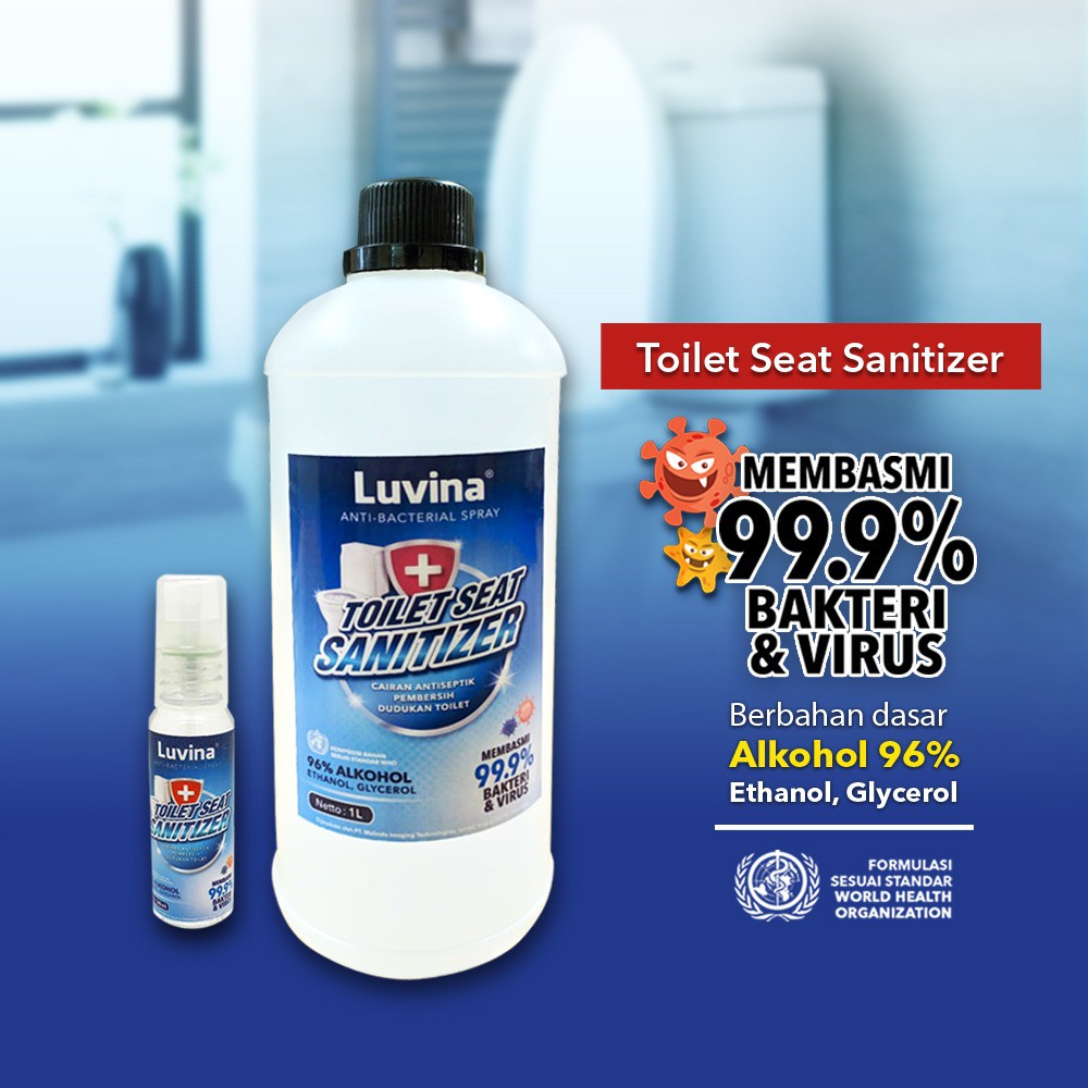 Toilet Seat sanitizer - Pembersih Dudukan Toilet 1 Liter