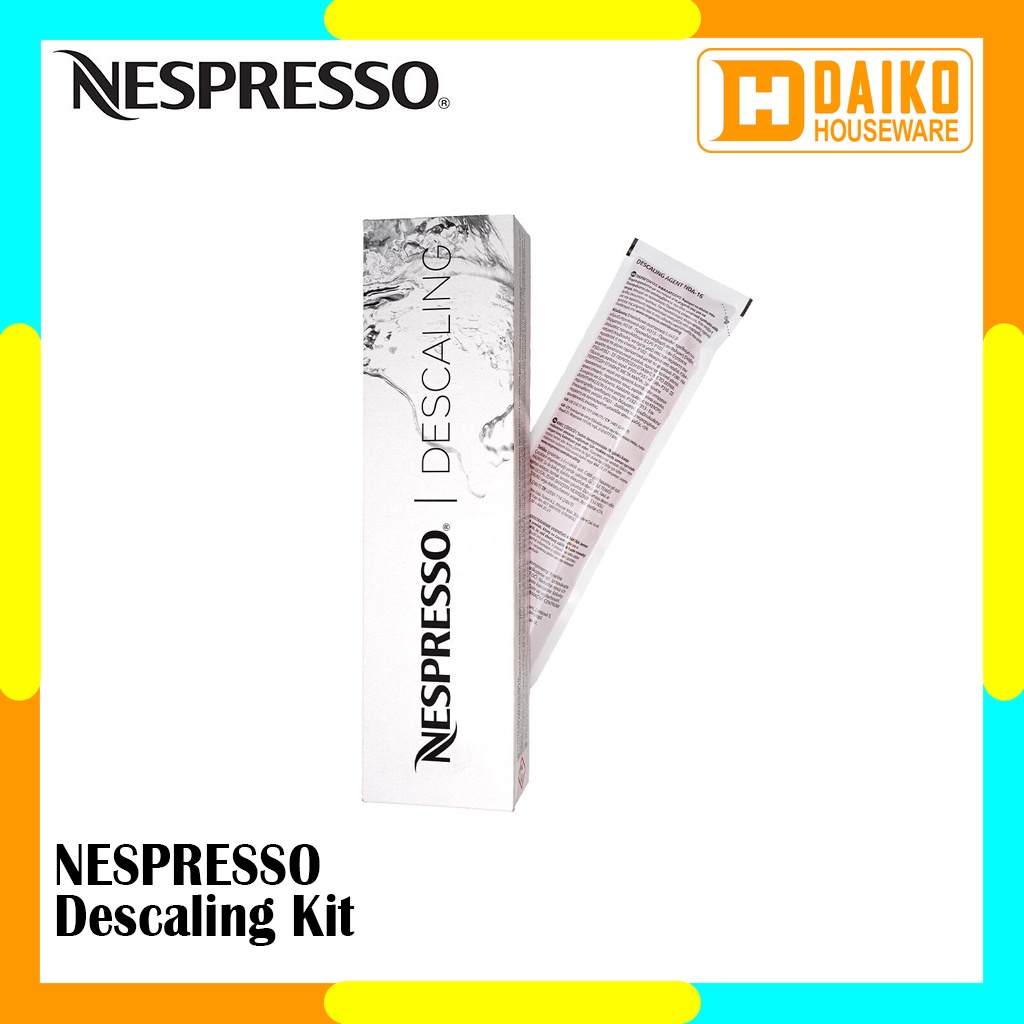 Descaling Kit Nespresso - Pembersih Kerak Mesin Kopi Original Nespresso