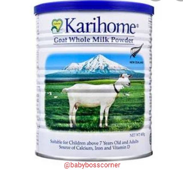 KARIHOME GOAT WHOLE MILK POWDER 400GRAM 