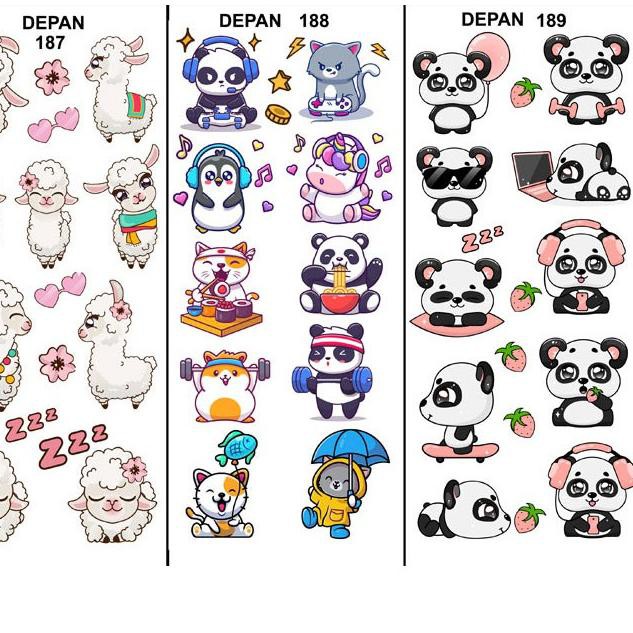 

⁑YBI Edible Stamp / Sticker Makanan 181 - 198 ⁑ ☣