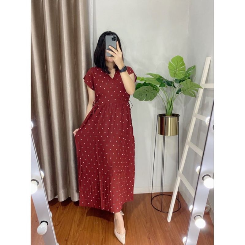 DASTER KIMONO PANJANG BUSUI FRIENDLY SEMATA KAKI  DASTER JUMBO DASTER BALI DRESS KIMONO PANJANG