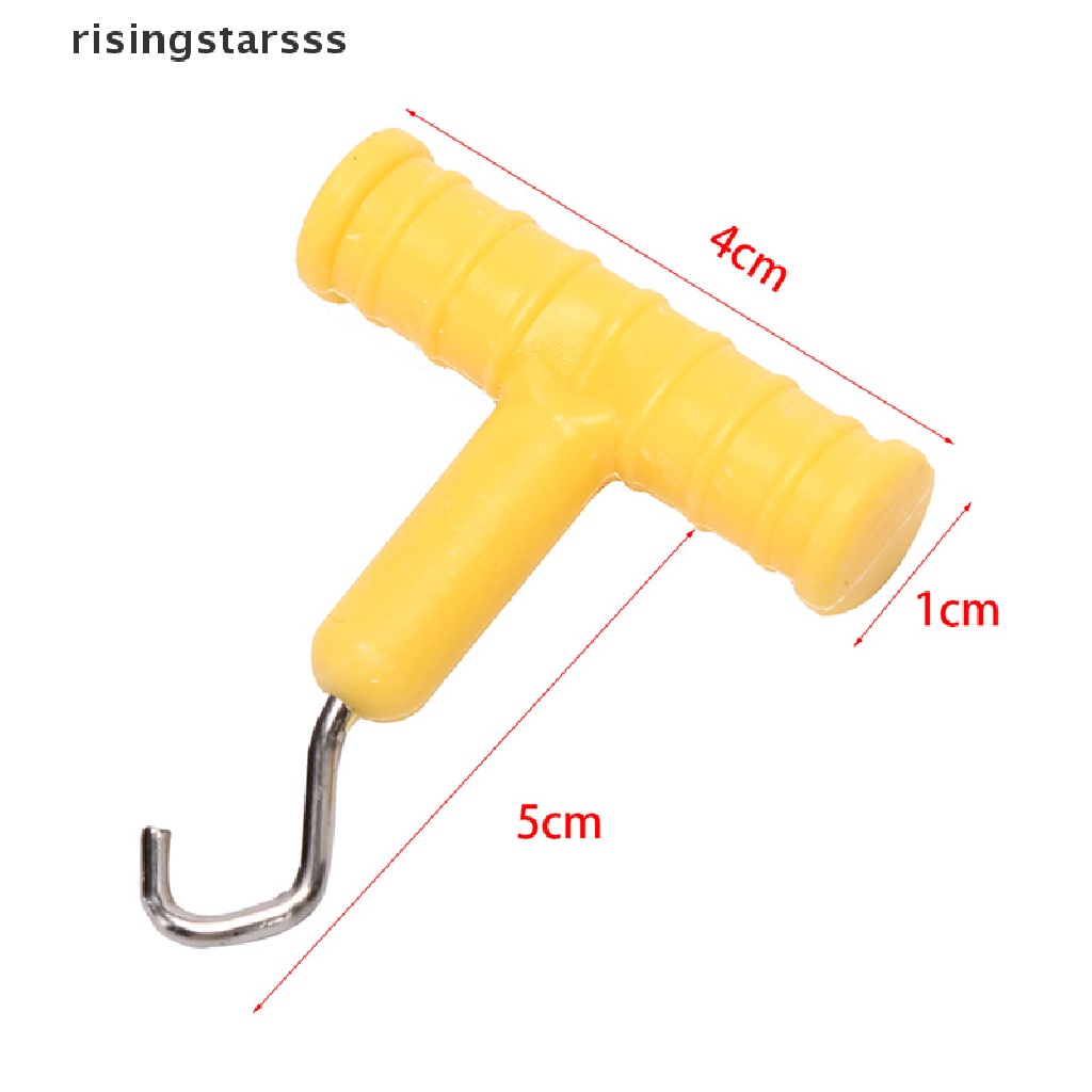 Rsid Span-new T-Stype Carp Fishing Knot Pull Tool Knot Hook Puller Untuk Memancing Ikan Gurame Rig Tackle