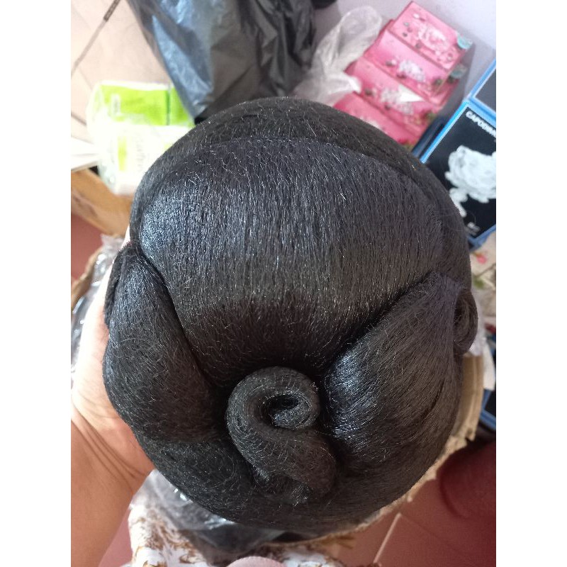 sanggul pengantin batak/ sanggul dewi besar