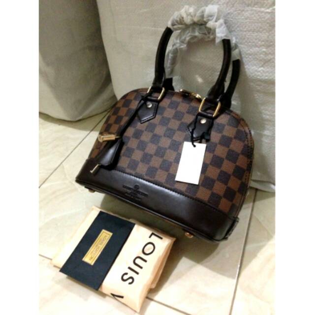 LV Alma + Gembok +Sertifikat (Premium Quality)