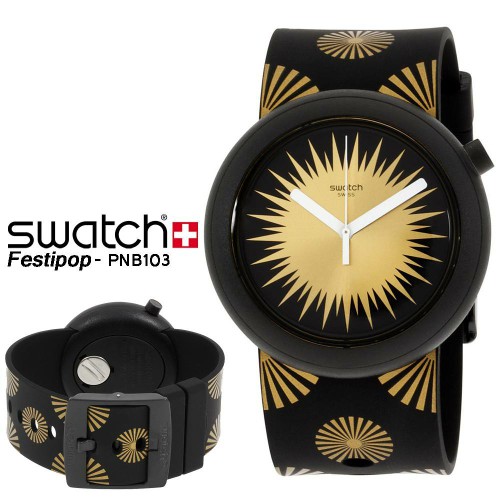 jam tangan / Watch_Id Swatch POP ORIGINAL PNB103 FESTIPOP