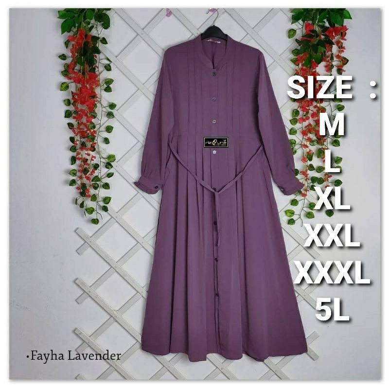 Gamis jumbo fahya LD 130 / 140 (COD)