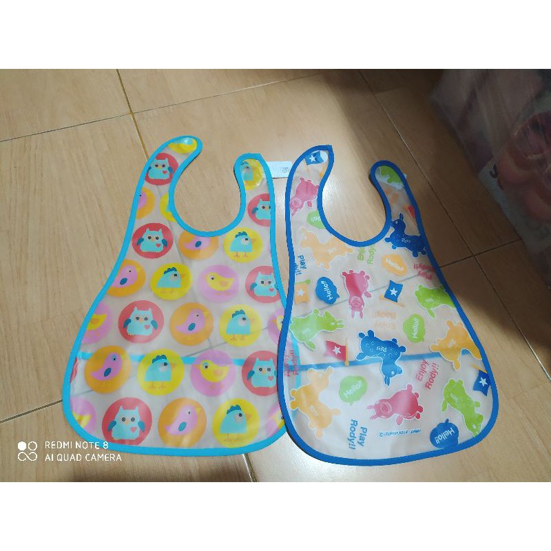 Slaber plastik waterproof/Celemek bayi/baby BIb