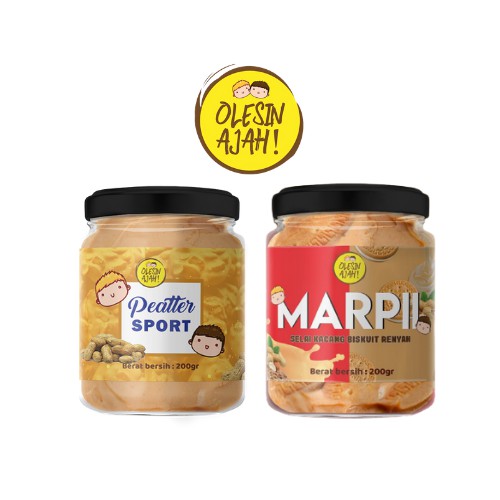 

Promo OlesinAjah Selai Peatter Sport 200Gr + Marpii 200Gr