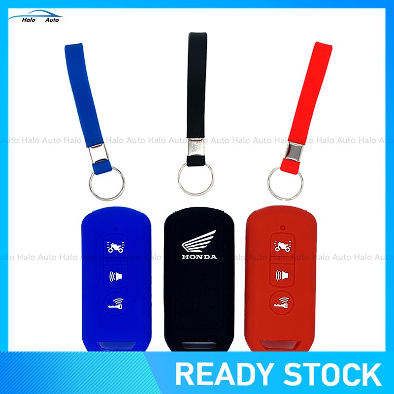 【COD】Honda All New PCX LED INDONESIA Cover Sarung Silicon Silikon Keyshirt Remote Kunci Motor