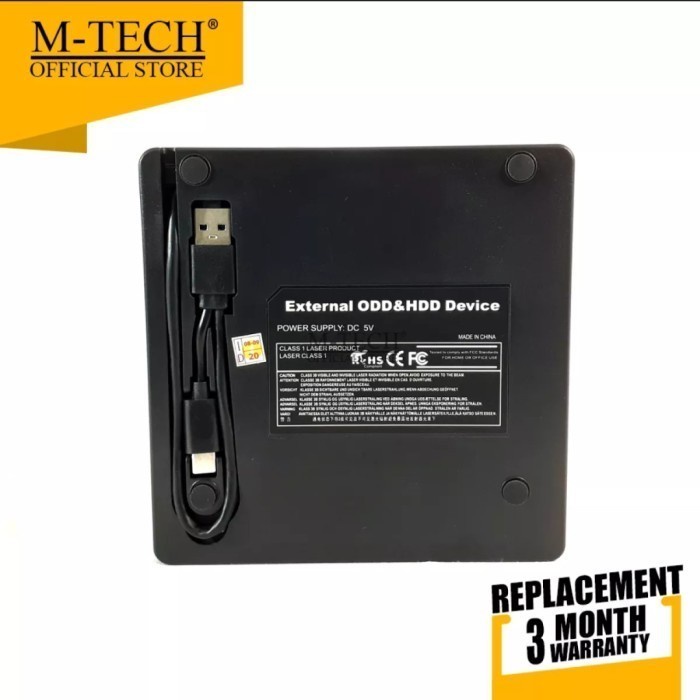 M-Tech External DVD RW Type C USB 3.0