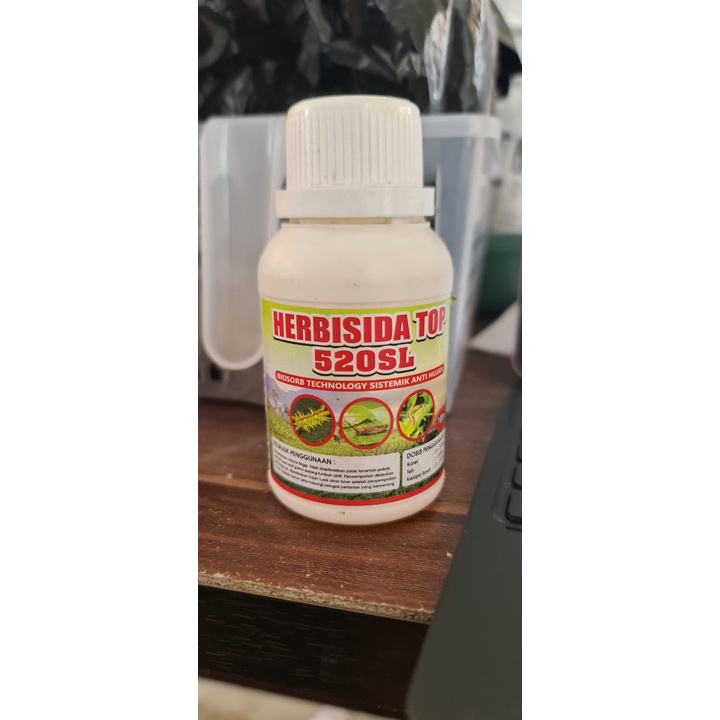 HERBISIDA TOP 520SL 100ML obat pembasmi rumput liar gulma biosorb