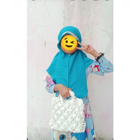 Tote bag macrame anak