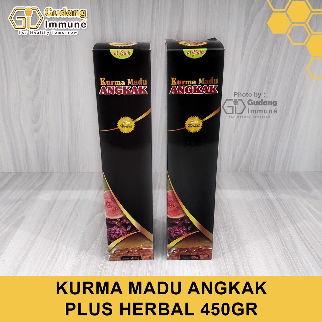 

Madu Kurma Angkak Plus Herbal Al Baik 450gr Madu Herbal - Gudang Immune