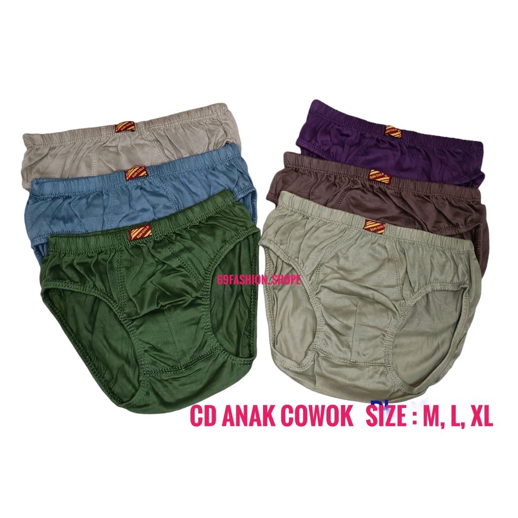 CELANA DALAM ANAK 6PCS COWO CEWE &amp; BALITA / SEMPAK ANAK MURAH 6PCS HARGA GROSIR / CELANA DALAM ANAK BRANDED MURAH BERKUALITAS