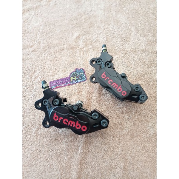 Kaliper Brembo 4P Black Kiri Original Thailand CNC