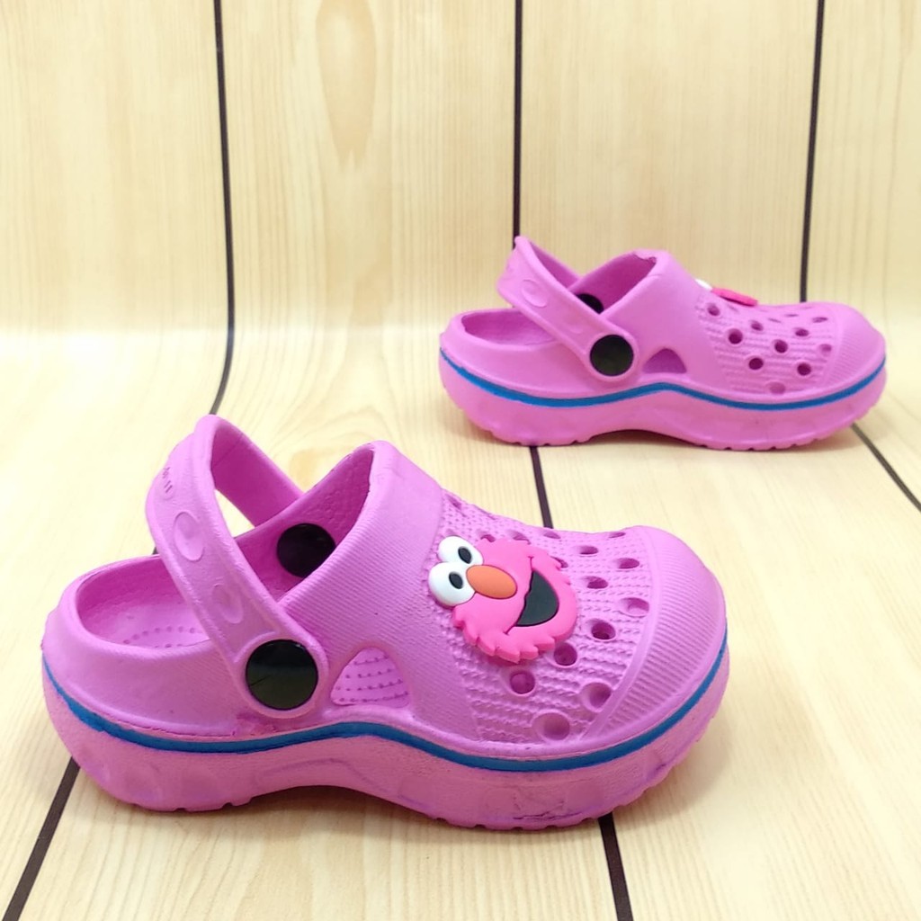 Sandal Anak Perempuan Karet Usia 6 Bulan 1 2 Tahun FANTA Lentur - Sandal Anak Cewek Motif Kartun Lucu Size 18 - 23