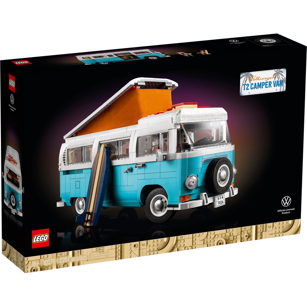 Toys LEGO Exclusive Volkswagen T2 Camper Van 10279