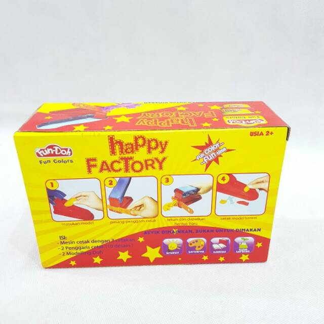 Fun Doh Happy Factory Mainan Lilin Anak Y1