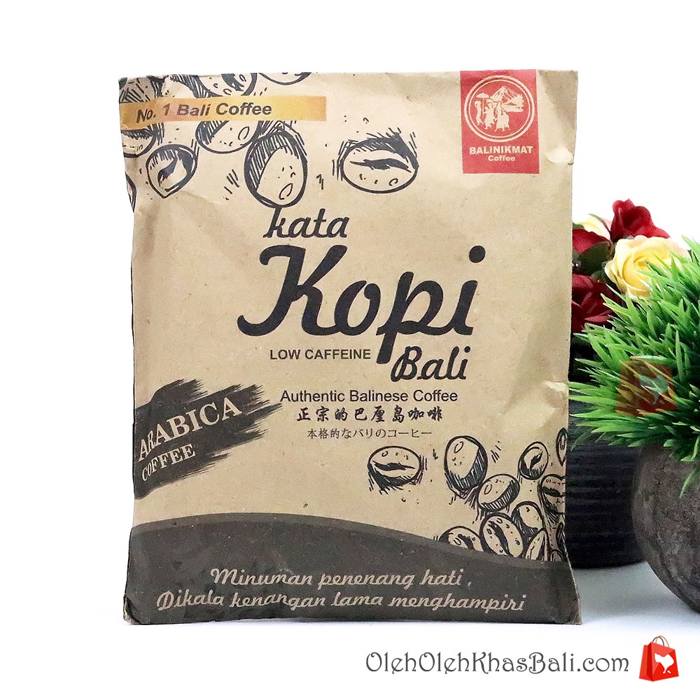 

Kata Kopi Bali Low Caffeine Arabica 200gr BALI NIKMAT