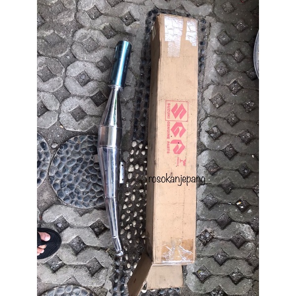 knalpot Suzuki Rc 110 Tornado GS Limited Edition Original NOS SGP