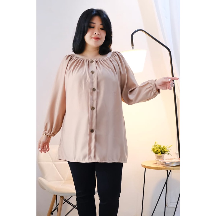 BinxFashion Blouse Jumbo OverSize57 / Atasan Wanita Jumbo / Atasan Wanita Code 57-2