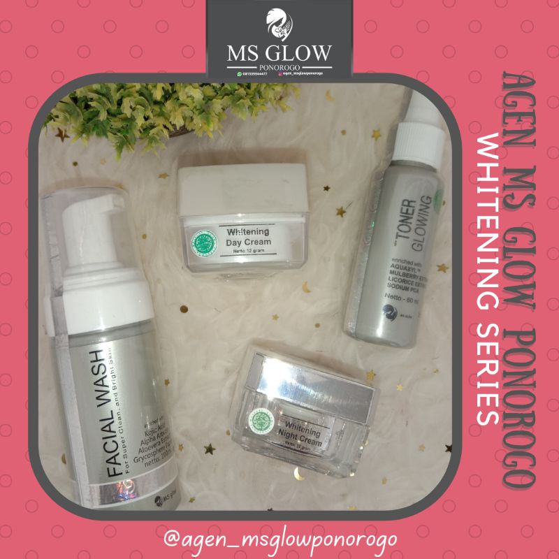 [Agen MS Glow Ponorogo] MS GLOW WHITENING SERIES