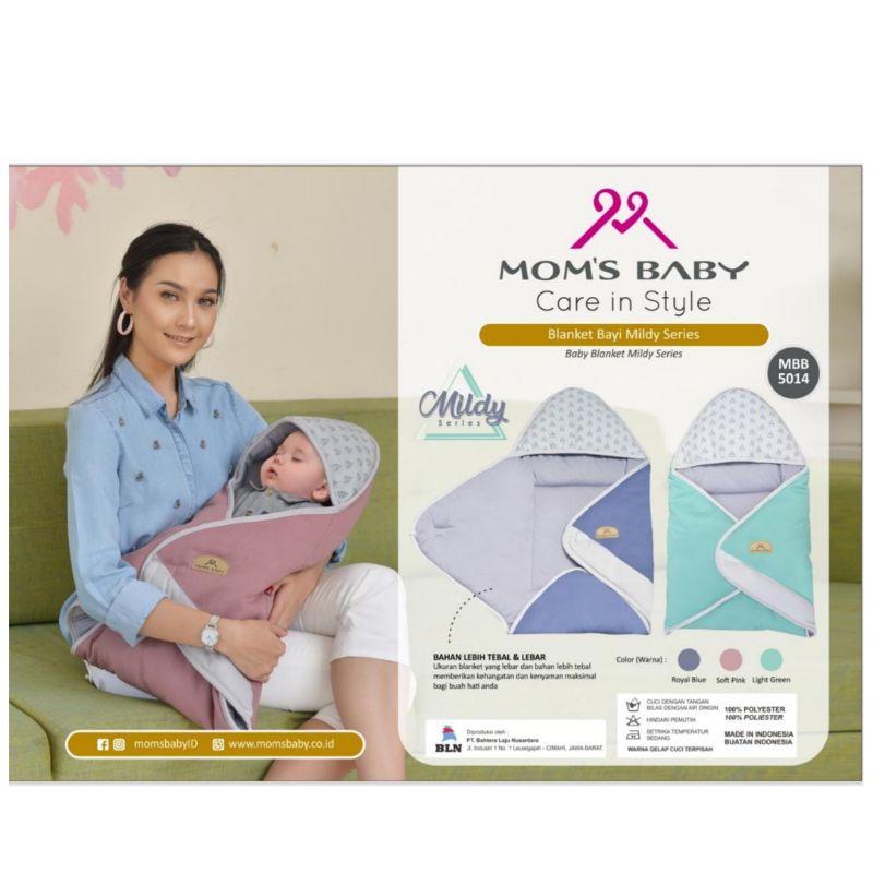 Mom's Baby Blanket Mildy Series (MBB5014)/Selimut Bayi