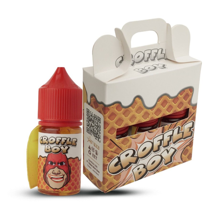 LIQUID 30ML CROFFLE BOY CARAMEL BUTTER