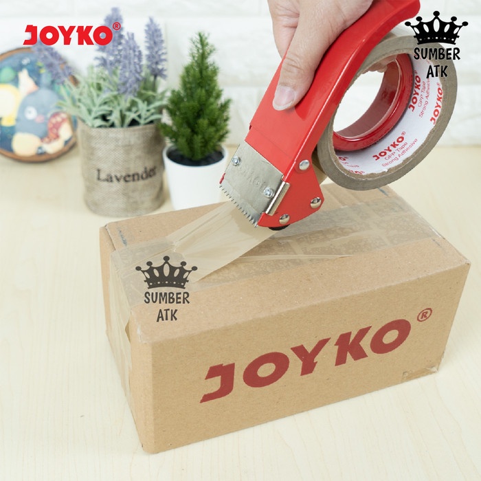 

Mudah Tape Cutter / Tape Dispenser / Pemotong Pita Perekat Joyko Td-2S Gilaa!!!