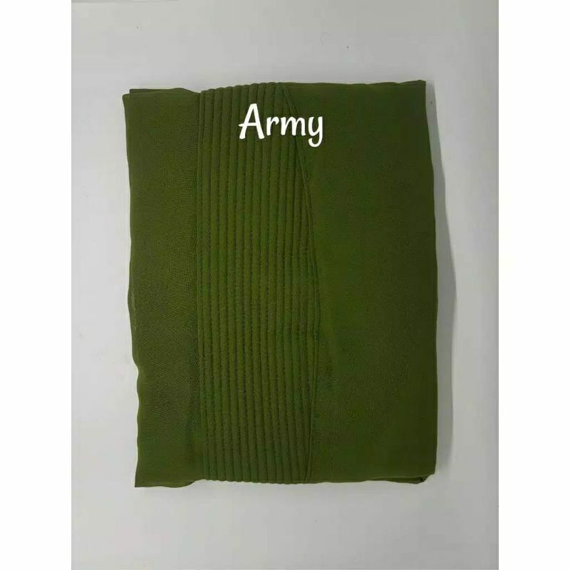 PROMO 12.12 sale HIJAB KHIMAR JUMBO 2 LAYER HIJAB/ KHIMAR RAIZA /FASHION MUSLIM TERBARU KERUDUNG /HIJAB INSTAN/HIJAB SYAR'I-Army