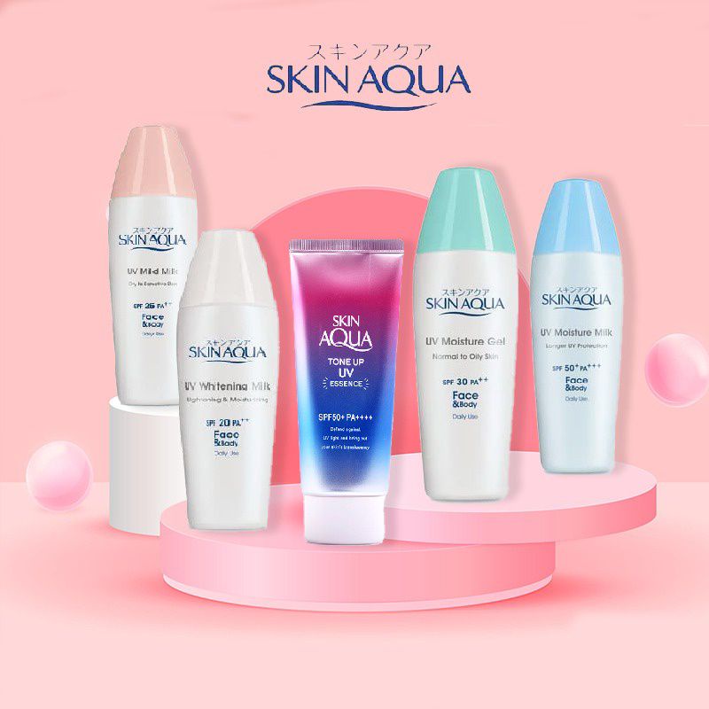 Skin Aqua spf 30+++ &amp; 50+++ / SUNSCREEN SKIN AQUA